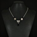Onyx and jasper Celtic necklace Onyx and jasper Celtic necklace
