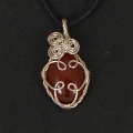 Carnelian in sterling Carnelian in sterling