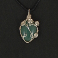 Aventurine in sterling Aventurine in sterling
